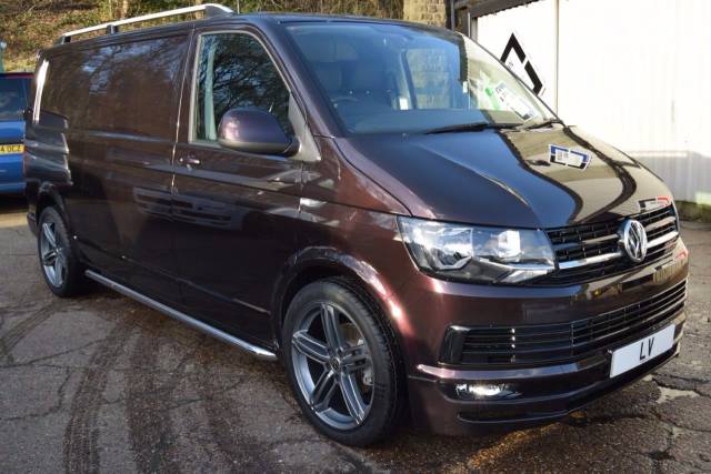 Volkswagen Transporter 2.0 T6 T32 140 PS Lwb H/Line Sportline Pack Van Diesel Blackberry