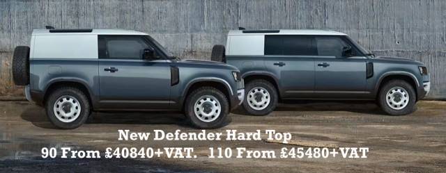 Land Rover Defender 3.0 110 Hard Top SE HSE X Dynamic Panel Van Diesel Choice